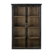 Hazem Cabinet Black Firwood - Bloomingville