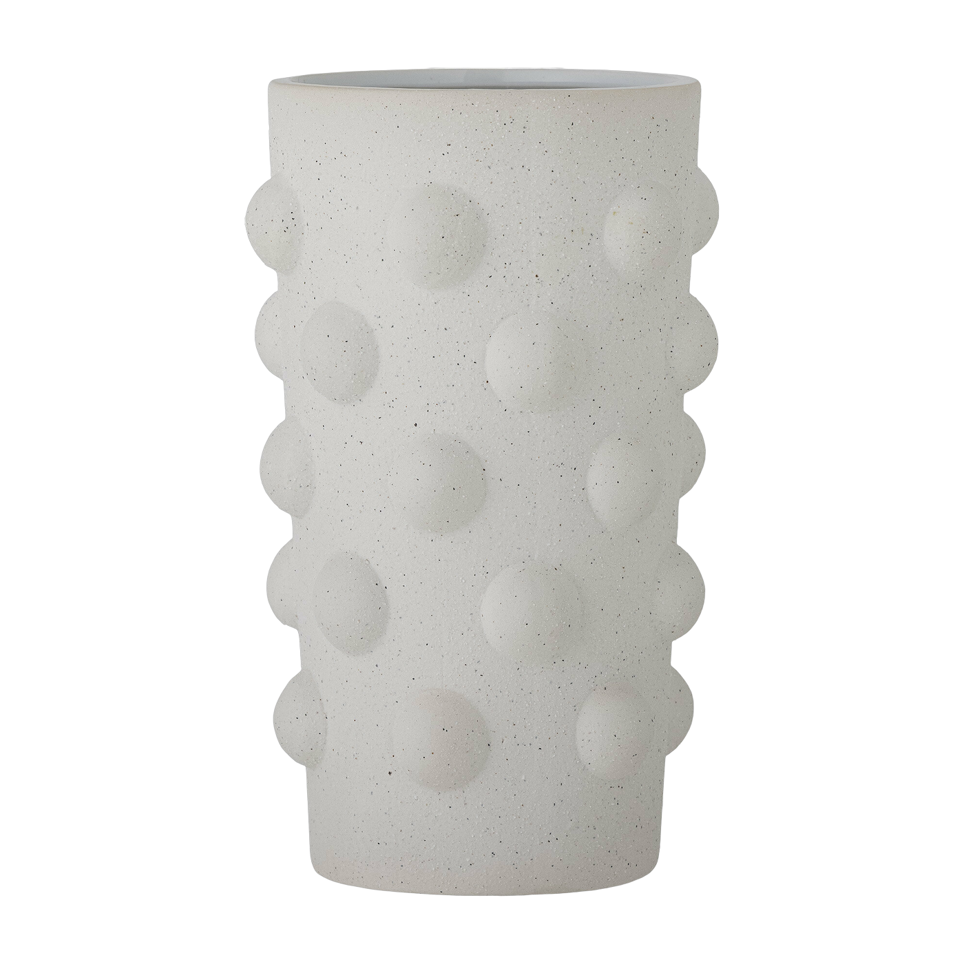 Jarrón Artan Gres Blanco - Bloomingville