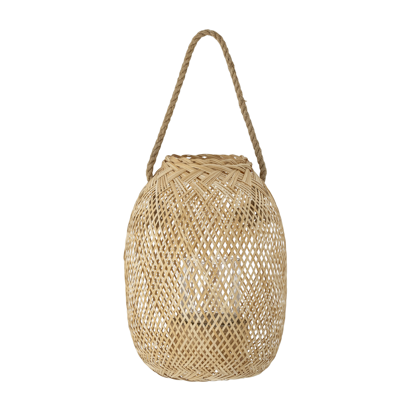 Lanterna in vetro Musu Nature Bamboo - Bloomingville