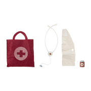 Elliott Play Set Dottore Rosso FSC® 100% Lotus - Bloomingville Mini