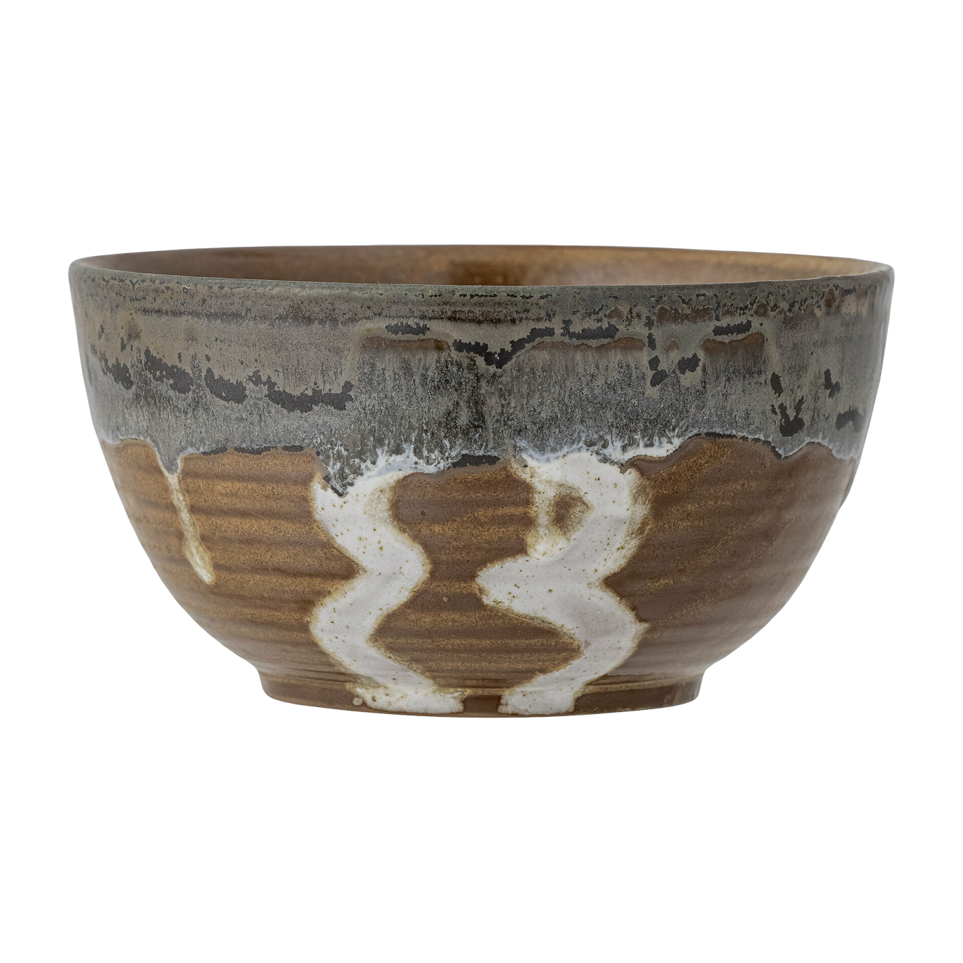 Senna Bowl Brown Stoneware - Bloomingville