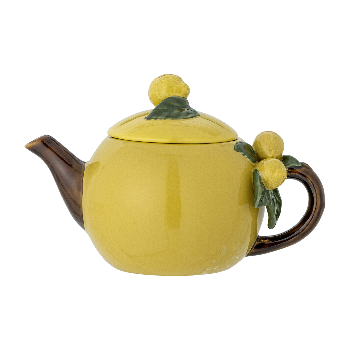 إبريق الشاي Limone من الفخار الأصفر - Bloomingville