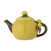 Limone Teapot Yellow Stoneware - Bloomingville