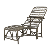 Dione Deck Chair Brown Rattan - Bloomingville