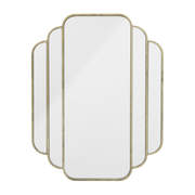 Mas Wall Mirror Brass Metal - Bloomingville