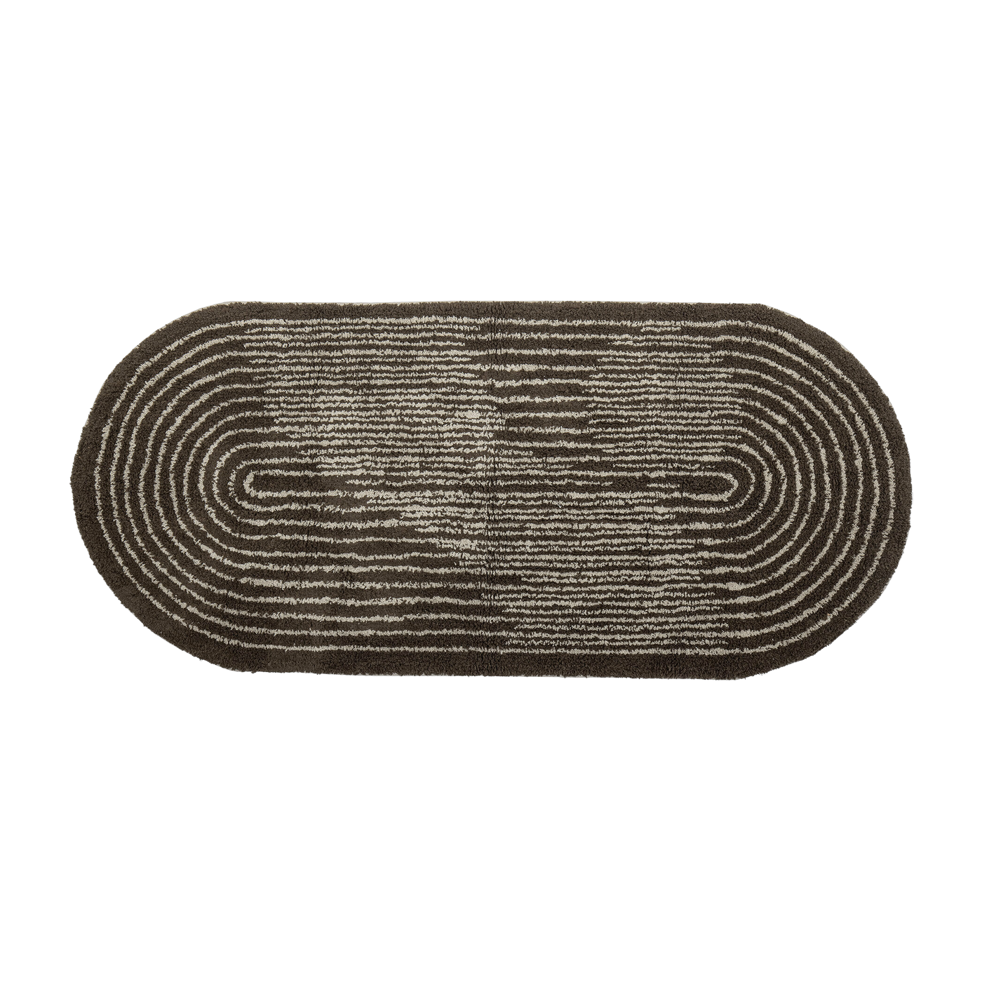 Zhina Rug Algodón Marrón - Bloomingville