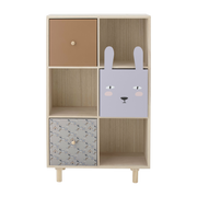 Libreria Calle con cassetti Nature Paulownia - Bloomingville Mini