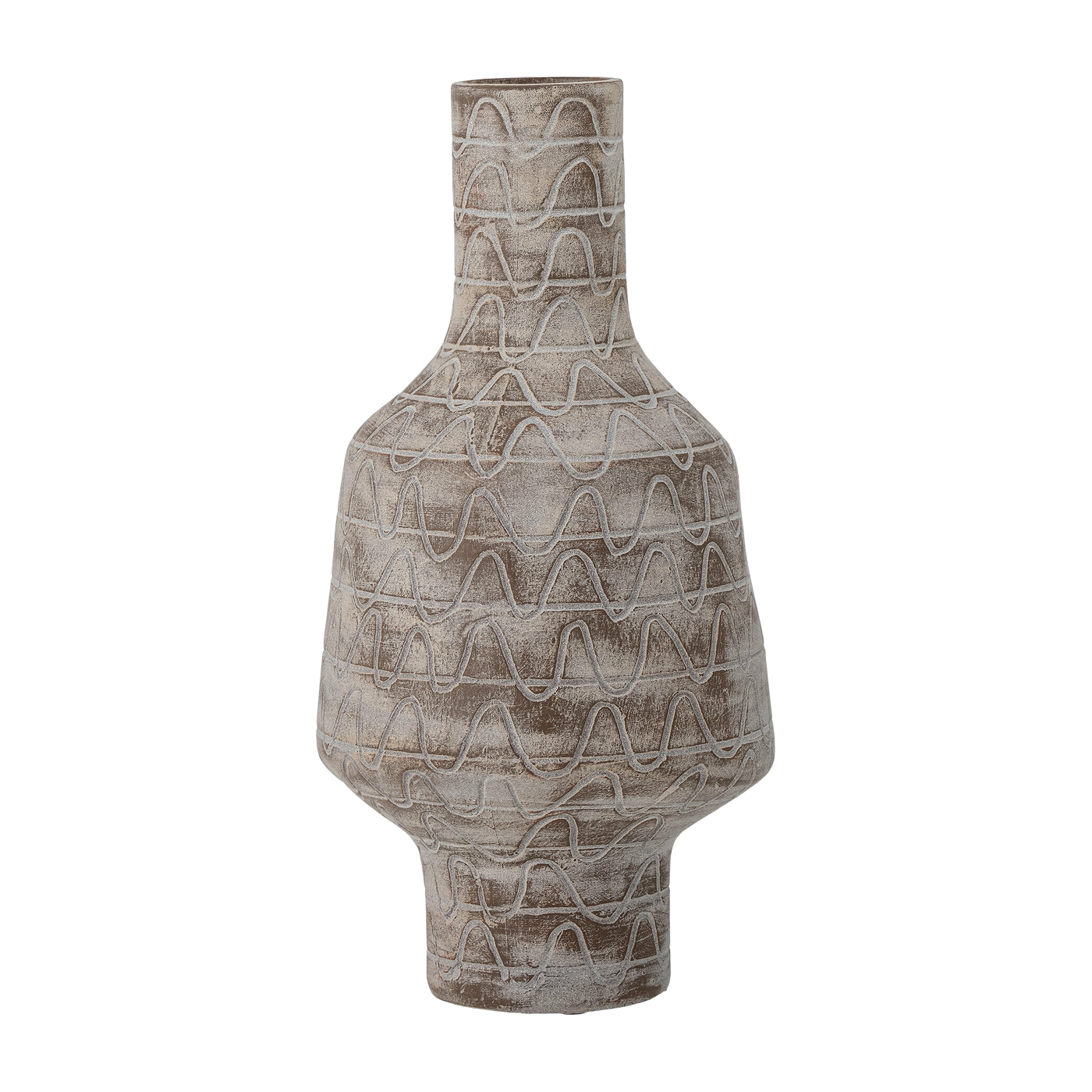 Saku Vase Natur Keramik - Bloomingville