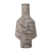 Saku Vase Natur Keramik - Bloomingville