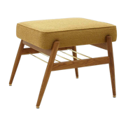Fox Reposapiés Boucle Mostaza Oscuro Wood - 366 Concept