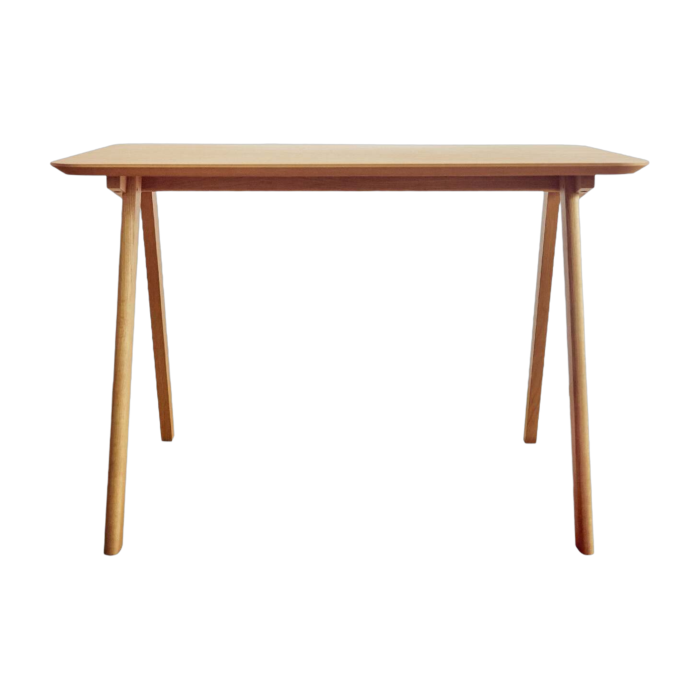 Bureau minimaliste rectangulaire en frêne foncé 120 x 60 cm S60 - 366 Concept