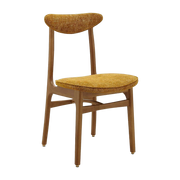 Sedia Marble Mustard Dark Wood - 366 Concept