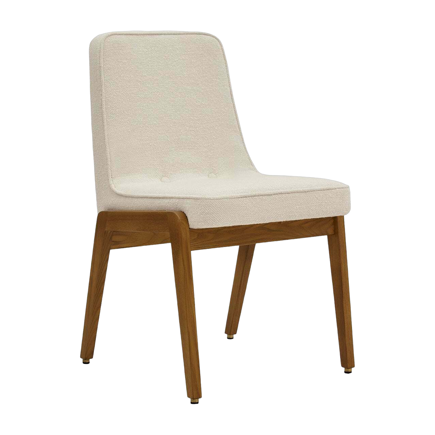 Sedia Var Boucle Creme Dark Wood - 366 Concept