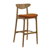 Barhocker M/75 Mix Boucle Sierra Dark Wood - 366 Concept