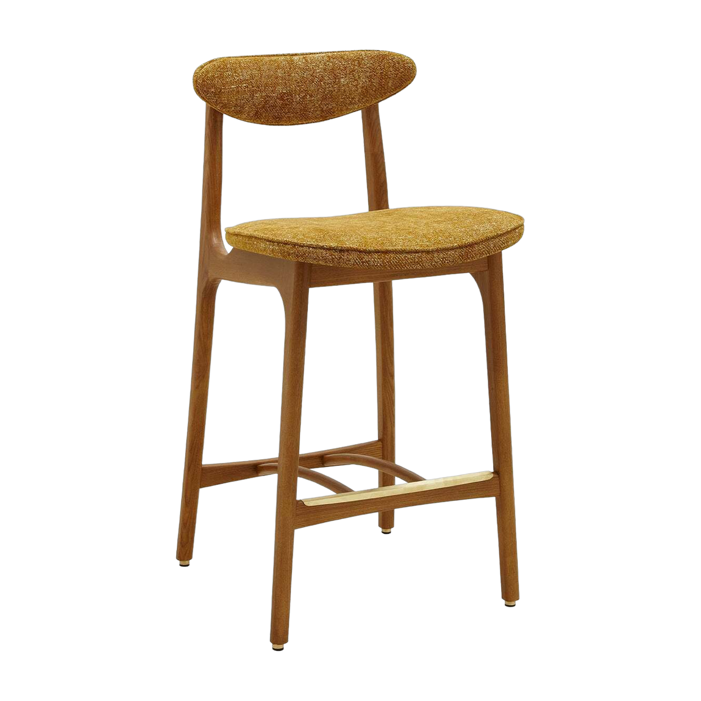 Barhocker S/65 Marble Senf Dunkel Wood - 366 Concept