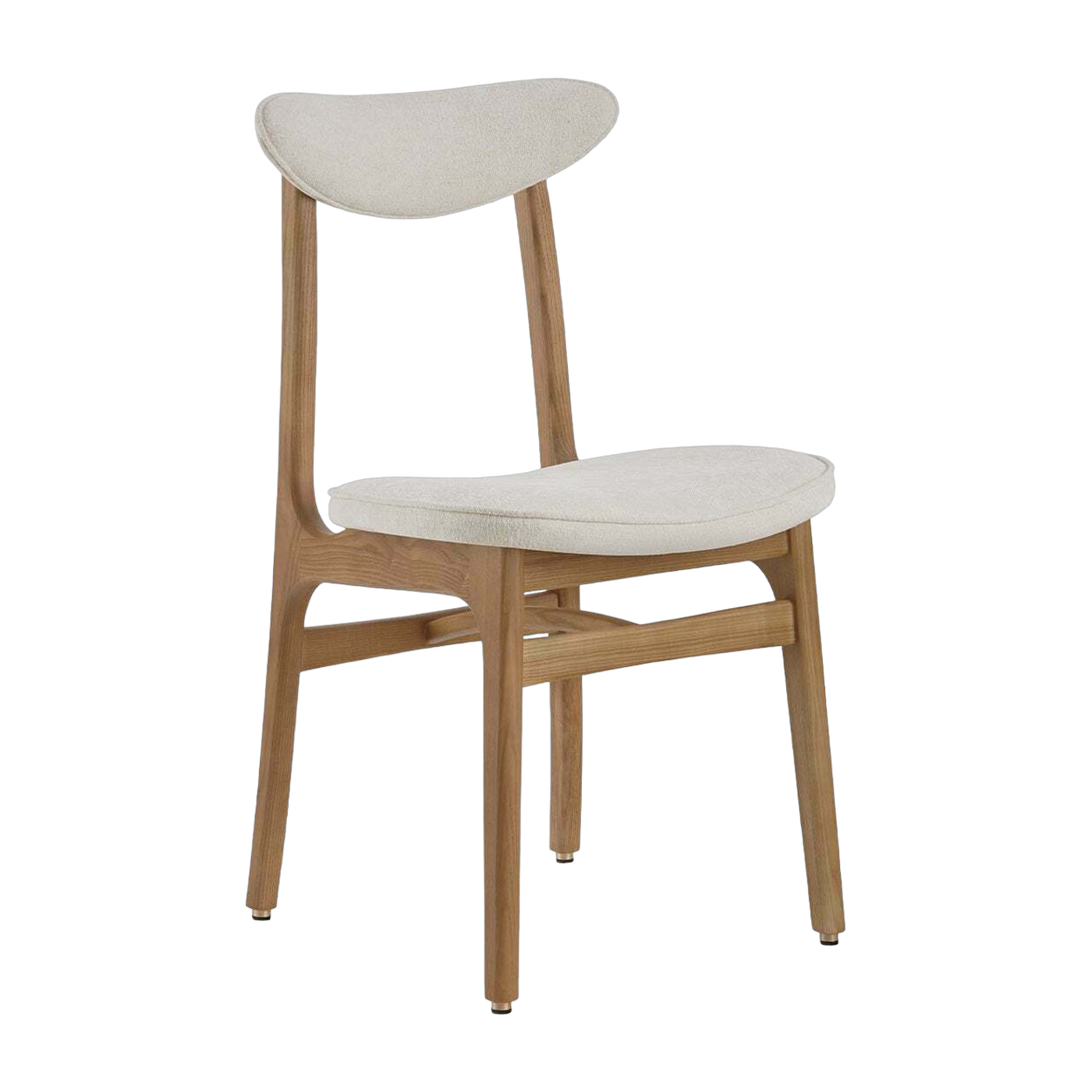 Stuhl Marble Weiß Natural Wood - 366 Concept
