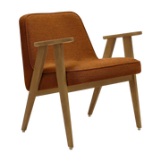 Armchair Boucle Sierra Dark Wood - 366 Concept