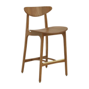 Sgabello da bar S/65 Timber Nd Dark Wood - 366 Concept