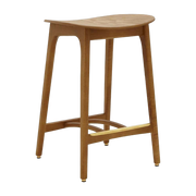 Taburete de bar Basic M/75 Timber Nd Dark Wood - 366 Concept