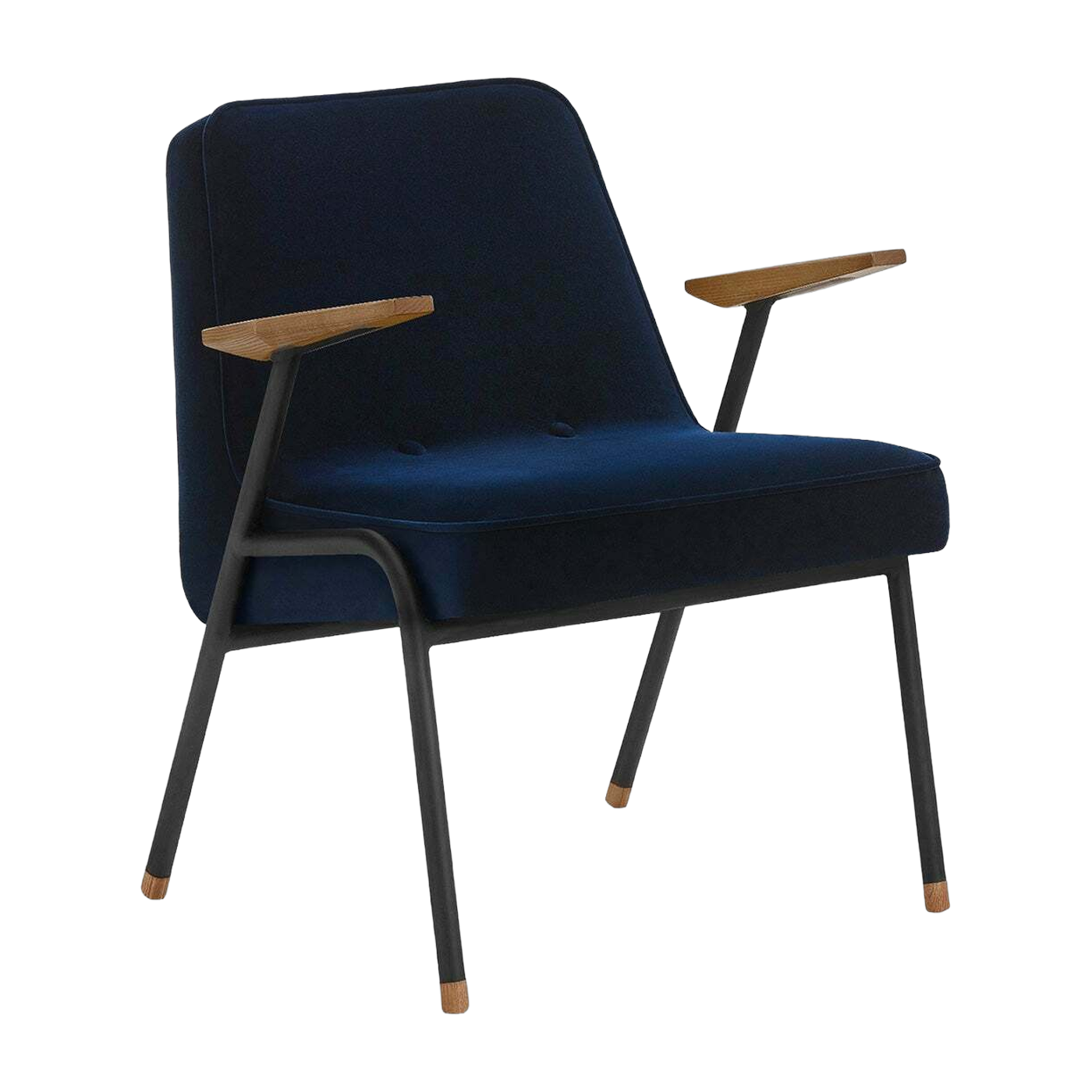 Metal Sessel Velvet Indigo 03 - 366 Concept