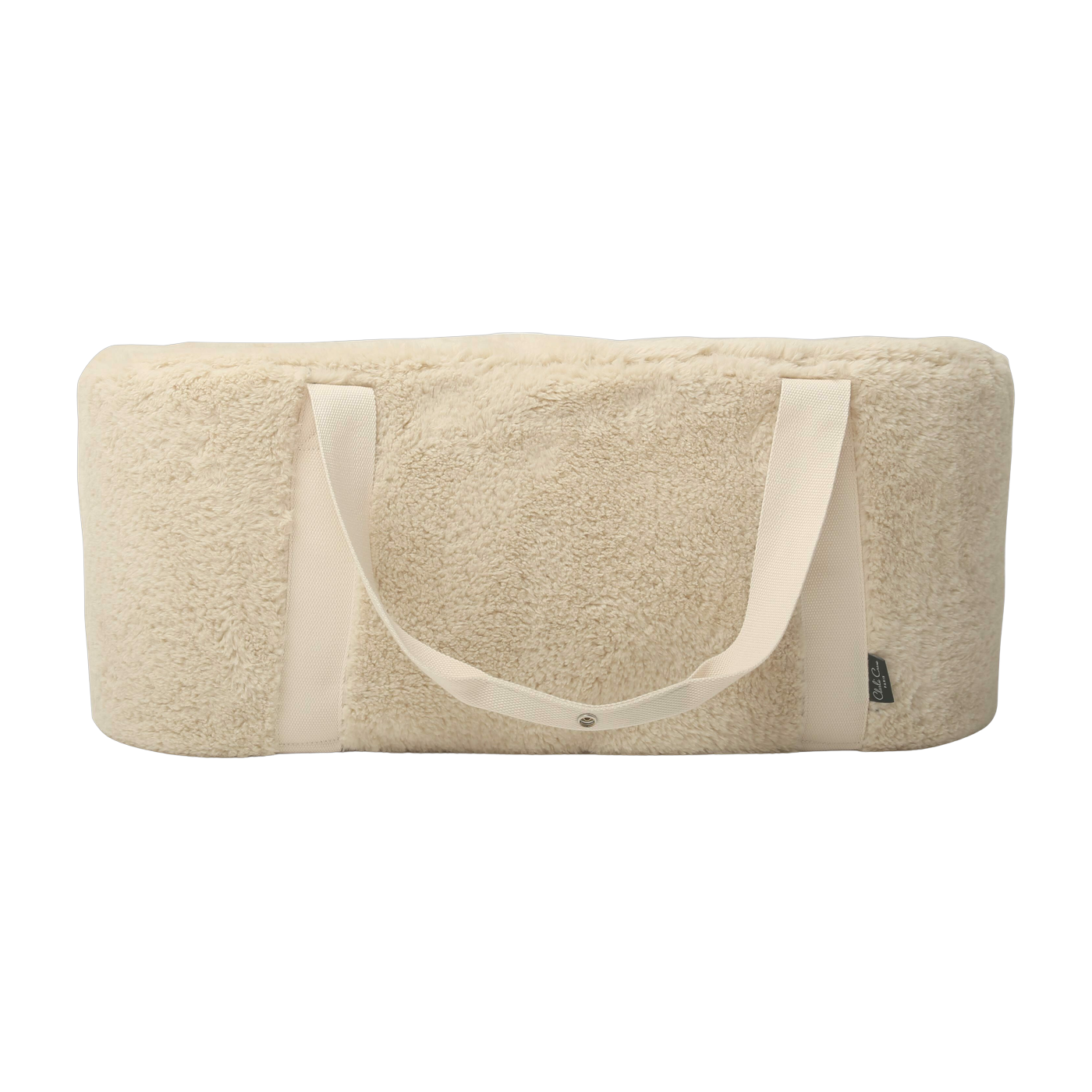 Culla bianca in pelliccia ecologica 73 x 43 cm Kuko - Charlie Crane