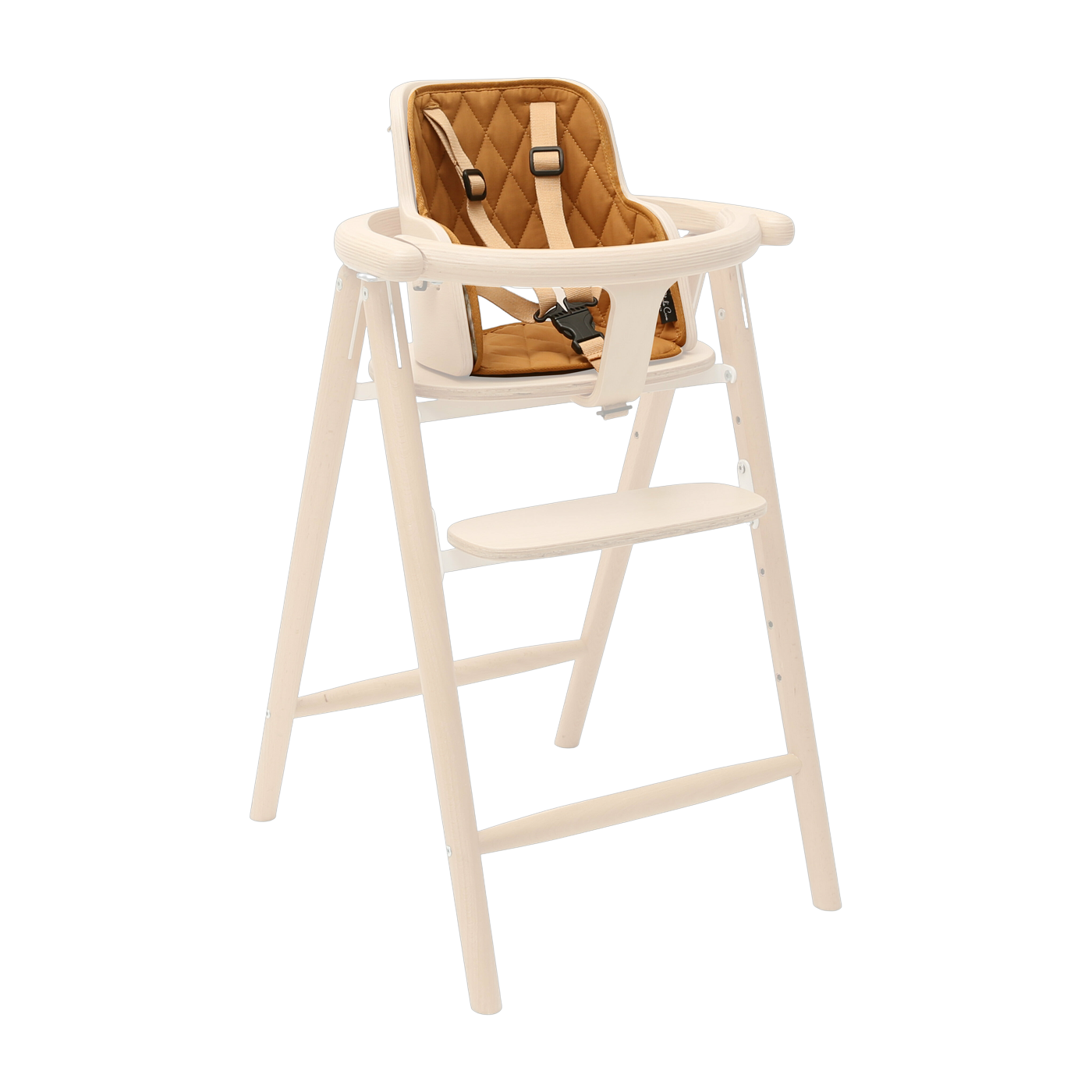 Tobo Cuscino per seggiolone in cotone color cammello 28 x 25 cm - Charlie Crane