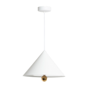 Suspension en aluminium blanche 50 cm Cherry - Petite Friture