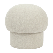 Pouf en polyester recyclé beige 50 cm Uno - Design House Stockholm
