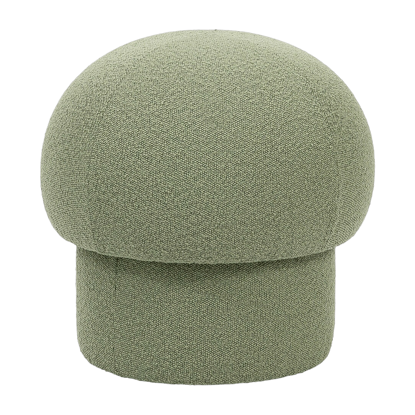 Pouf verde in poliestere riciclato 50 cm Uno - Design House Stockholm