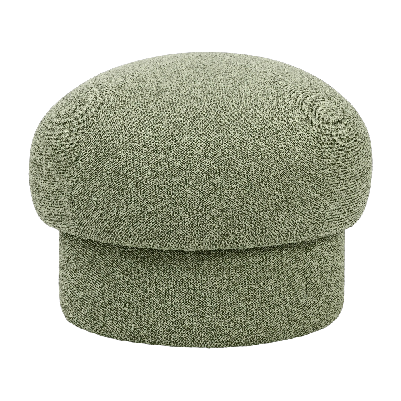 Pouf verde in poliestere riciclato da 65 cm Uno - Design House Stockholm