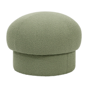 Pouf en polyester recyclé vert 65 cm Uno - Design House Stockholm