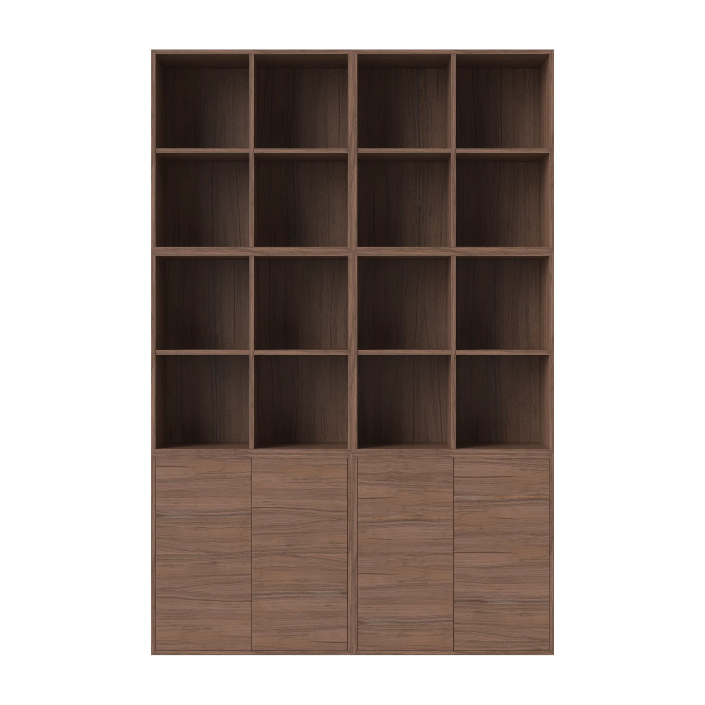 Mueble de almacenamiento de nogal de 210 x 140 cm Combination 09 - Bolia