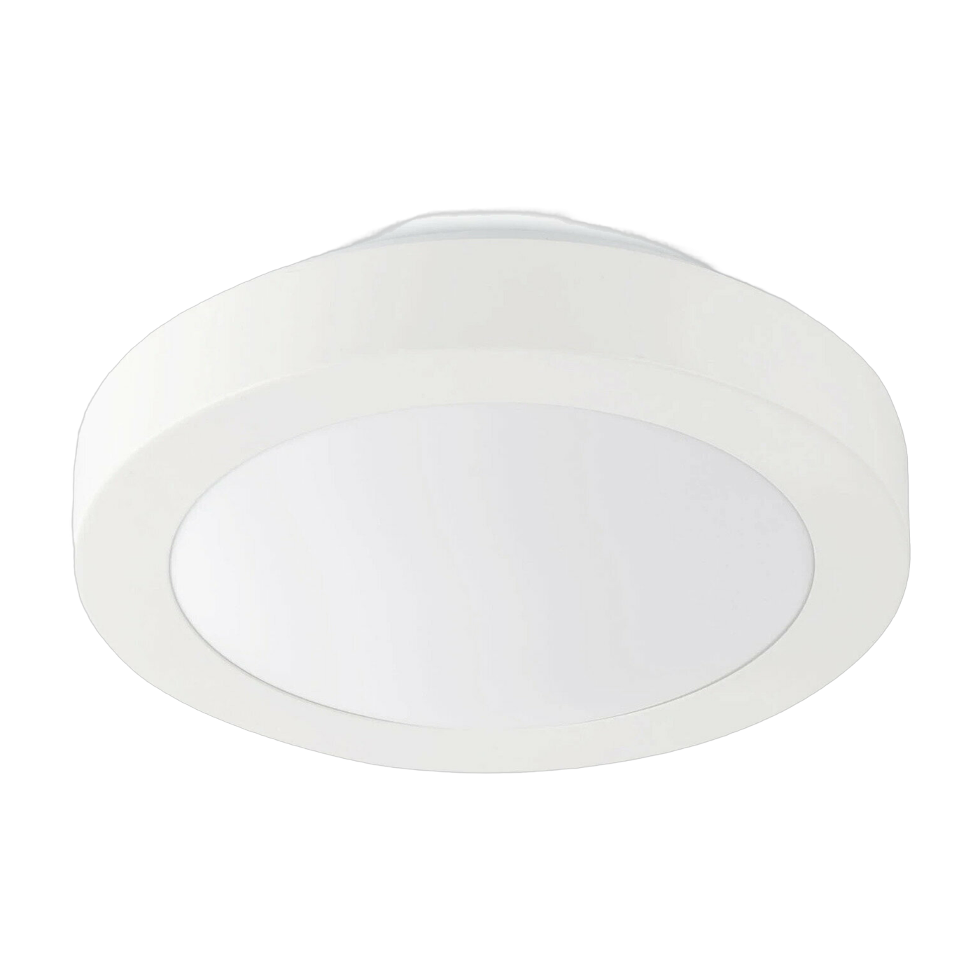 Plafoniera in alluminio bianco 27cm Logos - Faro Barcelona