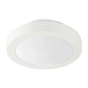White aluminum ceiling light 27cm Logos - Faro Barcelona