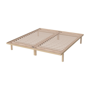 Elton bed frame in white pigmented oak 180 x 200 cm - Bolia
