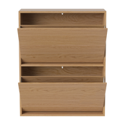 Schuhregal aus geölter Eiche 70 x 87 cm Case -. Bolia