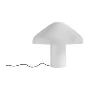 Lámpara de mesa de vidrio blanco 30 x 35 cm Pao - Hay