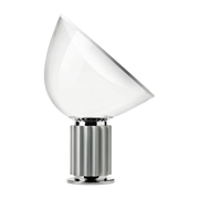 Tischleuchte design aus versilbertem Metall Taccia - -. Flos