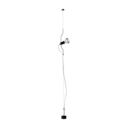 Floor lamp design nickel Parentesi dimmer - Flos