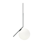 Suspension design en acier chromé 317 cm IC - Flos