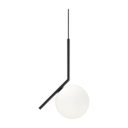 Suspension lamp design in black steel 317 cm IC - Flos