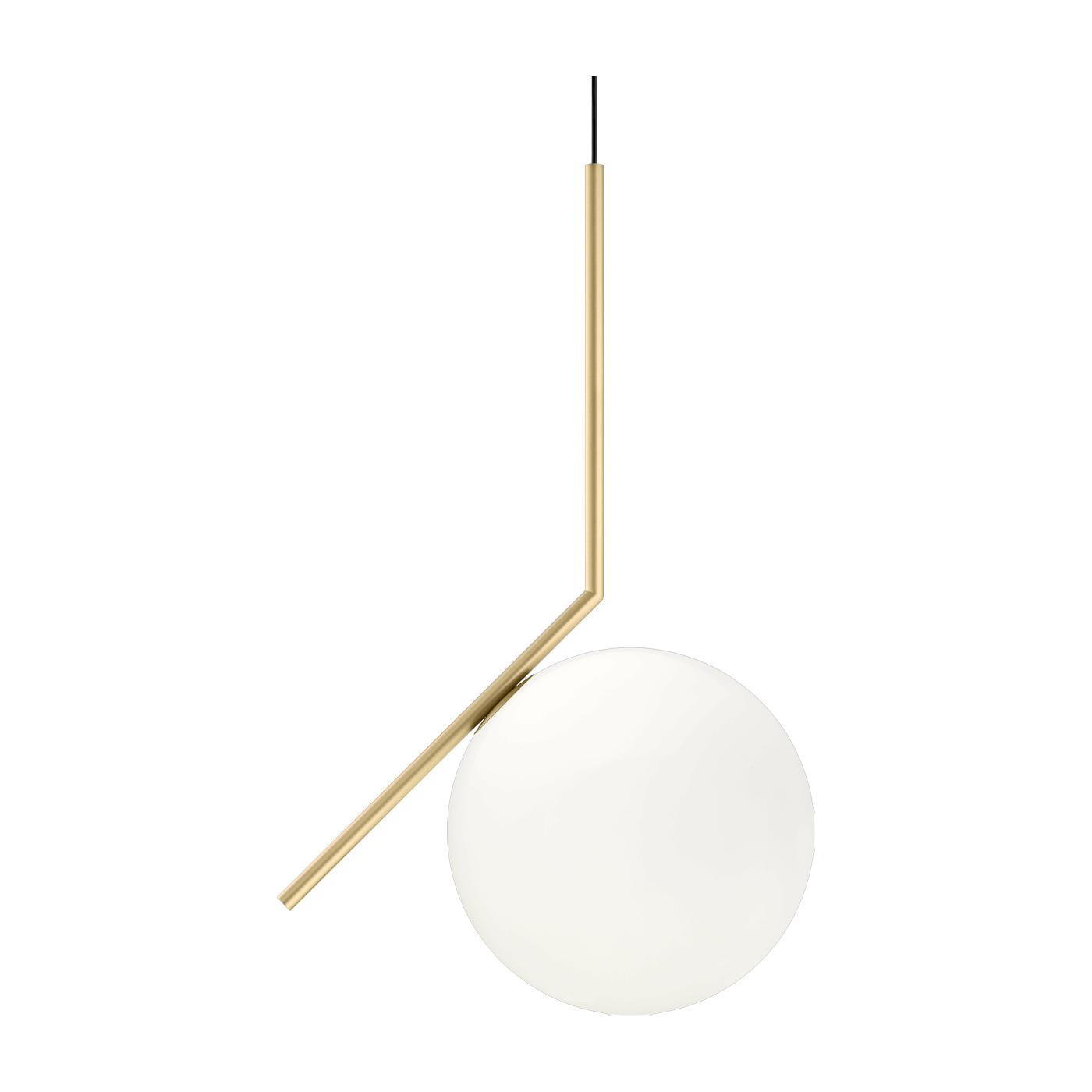 Lámpara colgante design de latón satinado 340 cm IC - Flos