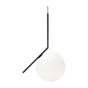 Lampada a sospensione design in acciaio nero 340 cm IC - Flos