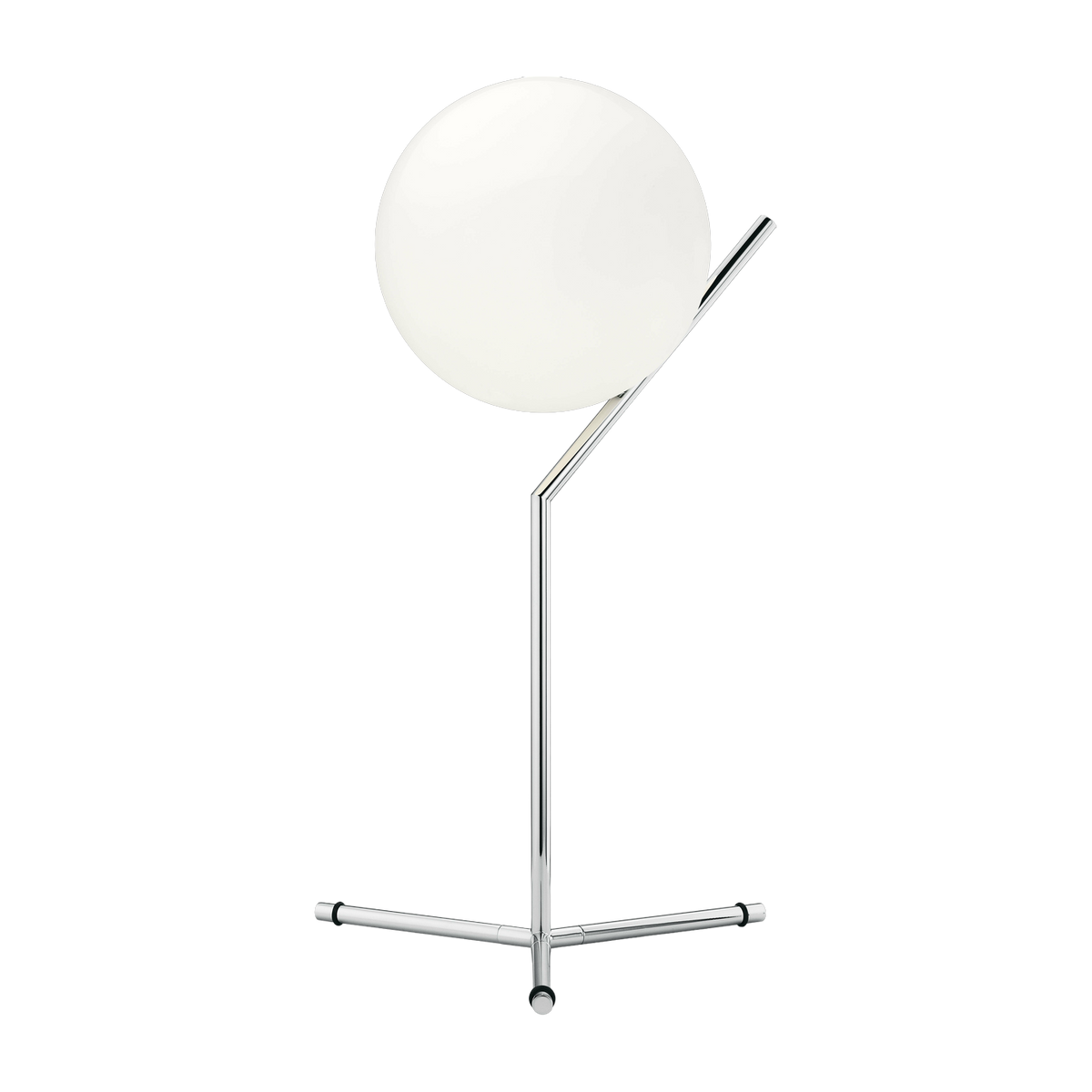 Lámpara de mesa alta design de acero cromado IC - Flos