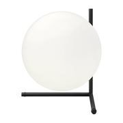 Lampada da tavolo design in acciaio nero IC - Flos