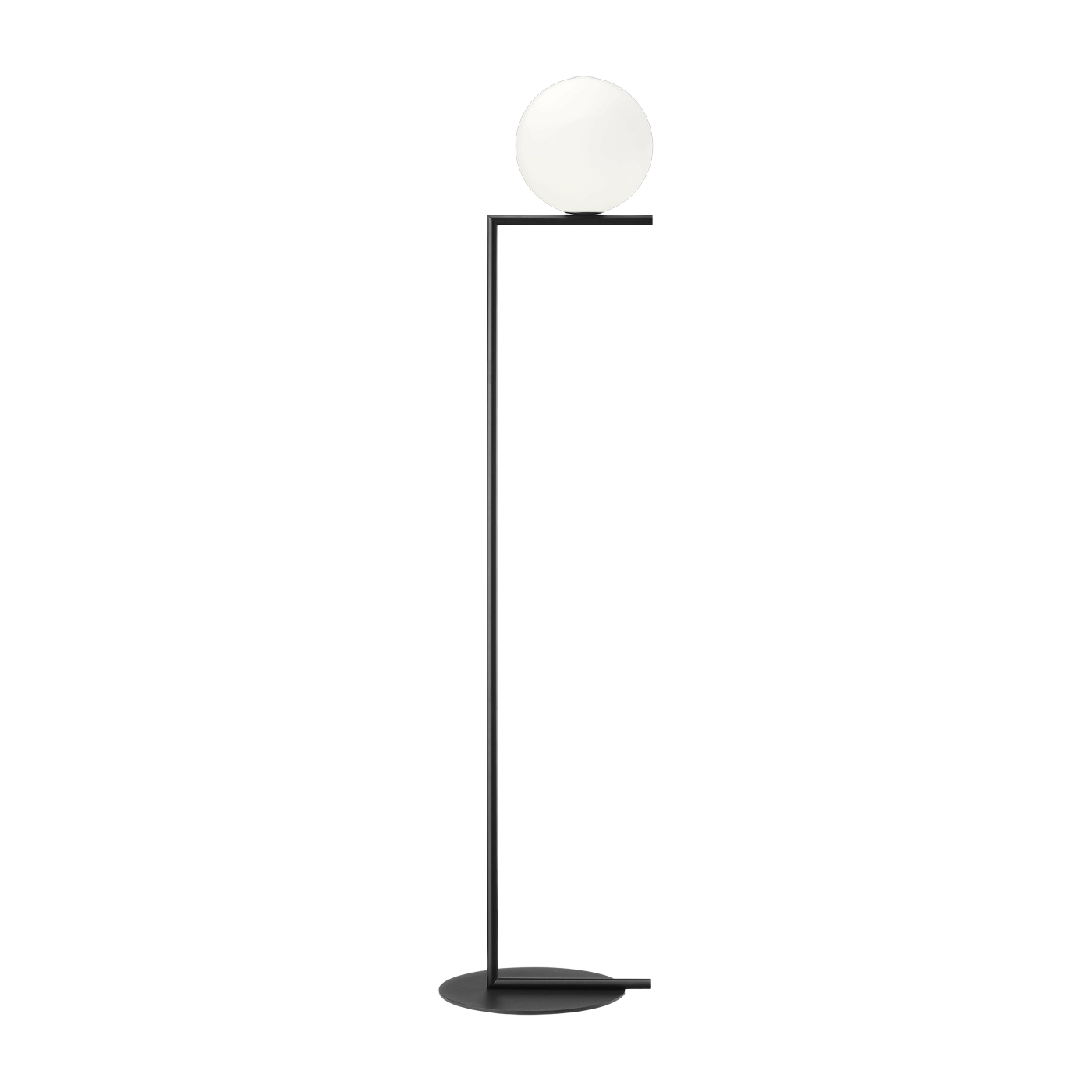 Lámpara de pie design en acero negro 135 cm IC - Flos