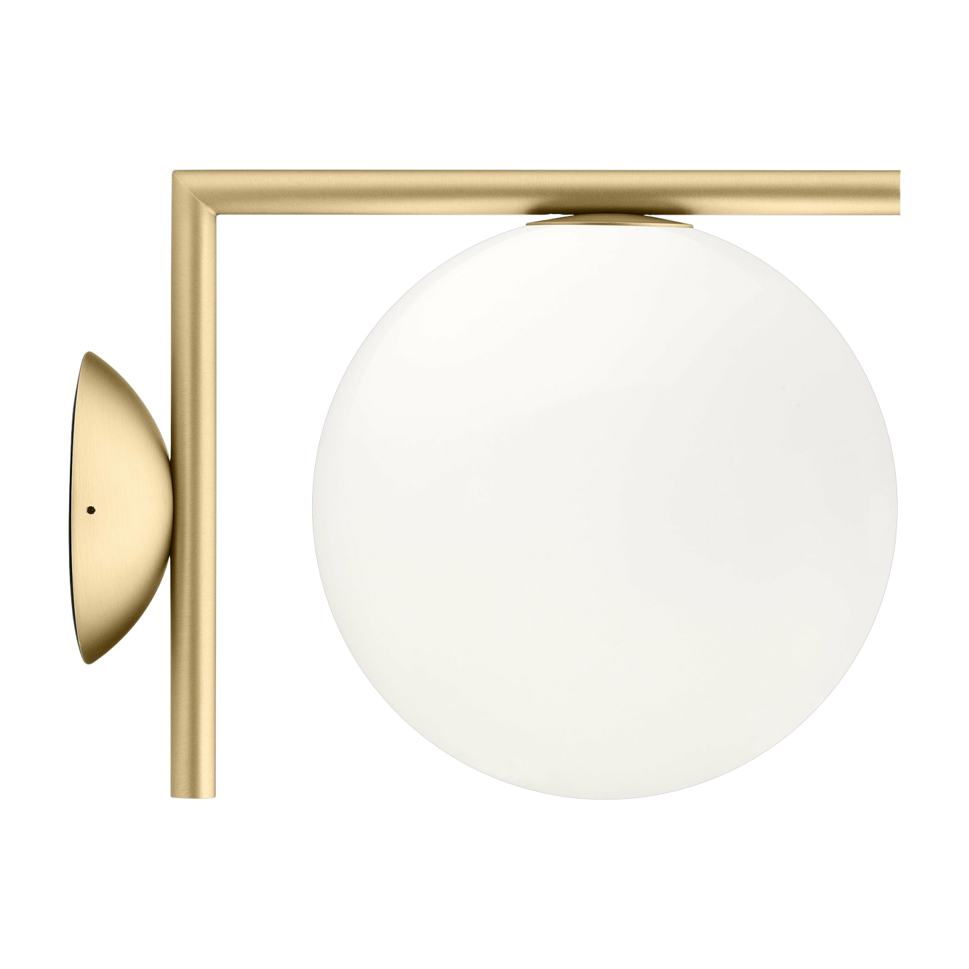 Lámpara de pared design latón satinado 20 cm IC - Flos