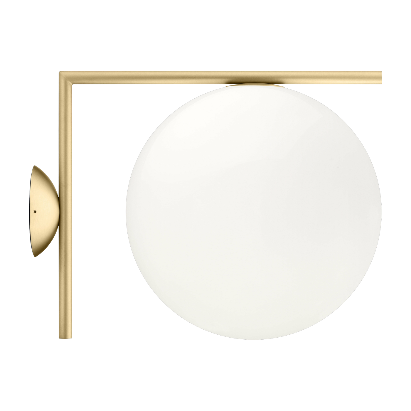 Lámpara de pared design en latón satinado 30 cm IC - Flos