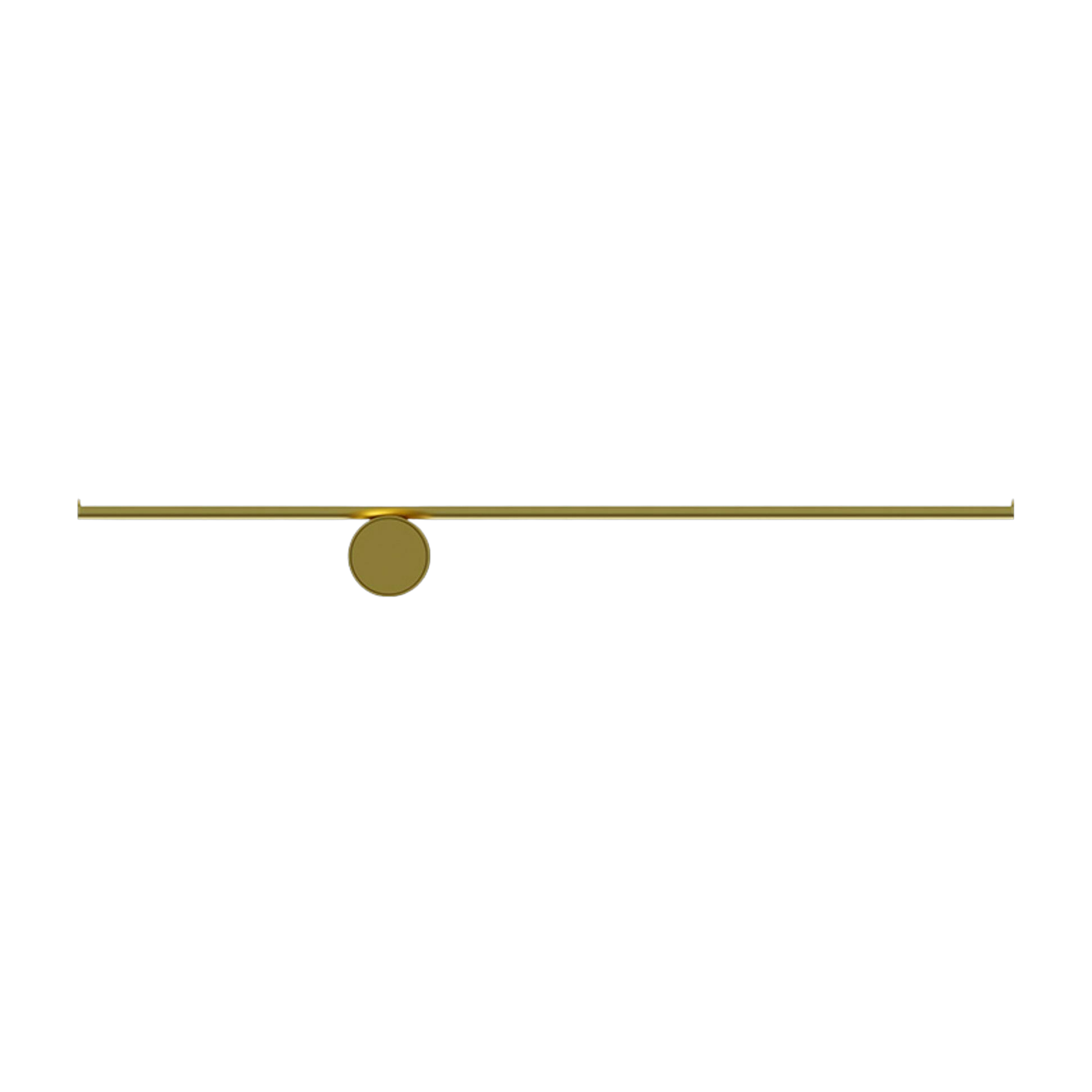 Lámpara de pared design en acero anodizado champagne w1 Coordinates - Flos