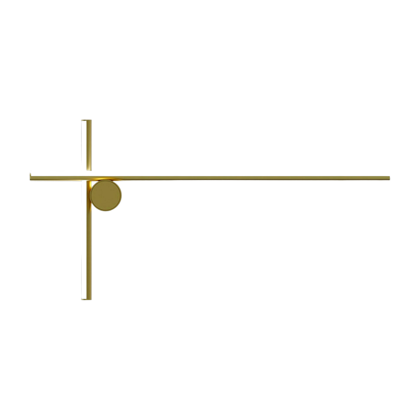 Lámpara de pared design en acero anodizado champagne w2 Coordinates - Flos